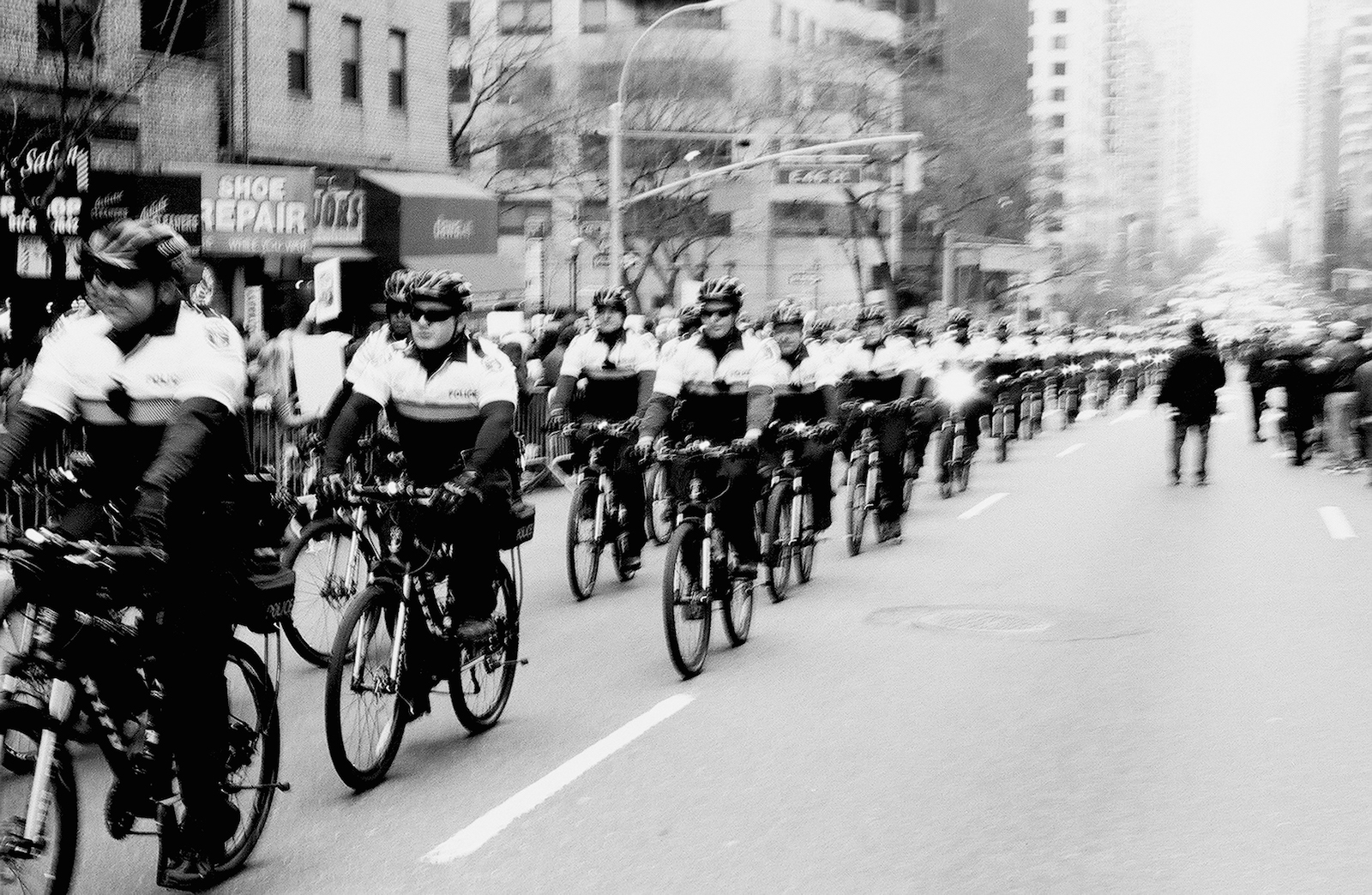 cops at the women's march 2017
